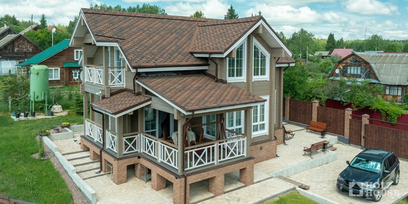 Дом из клееного бруса по проекту \"Прага-мини v.2\" Фото 37